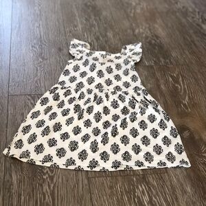 Carter's Black and White Sleeveless Sundress